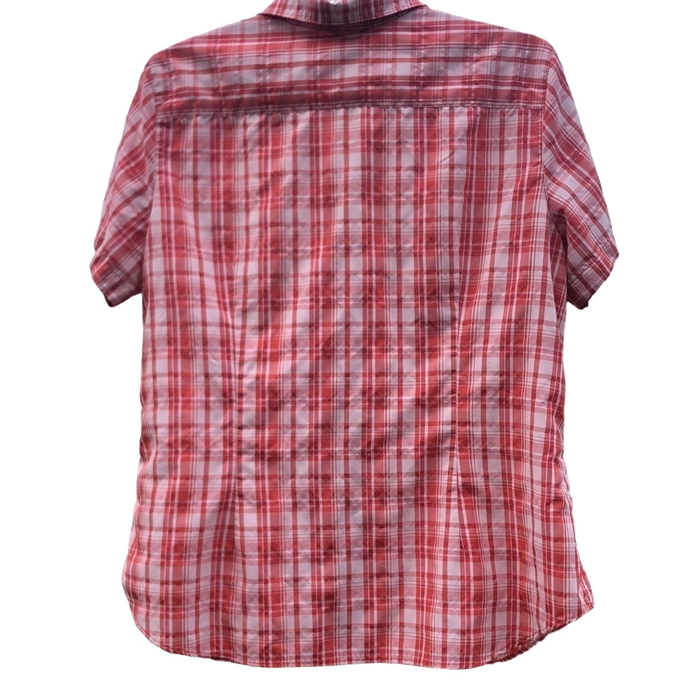 EDDIE  BAUER  2XL short sleeve Vented sides Pockets Bust Darts shirt. Cooling. - Picture 6 of 15